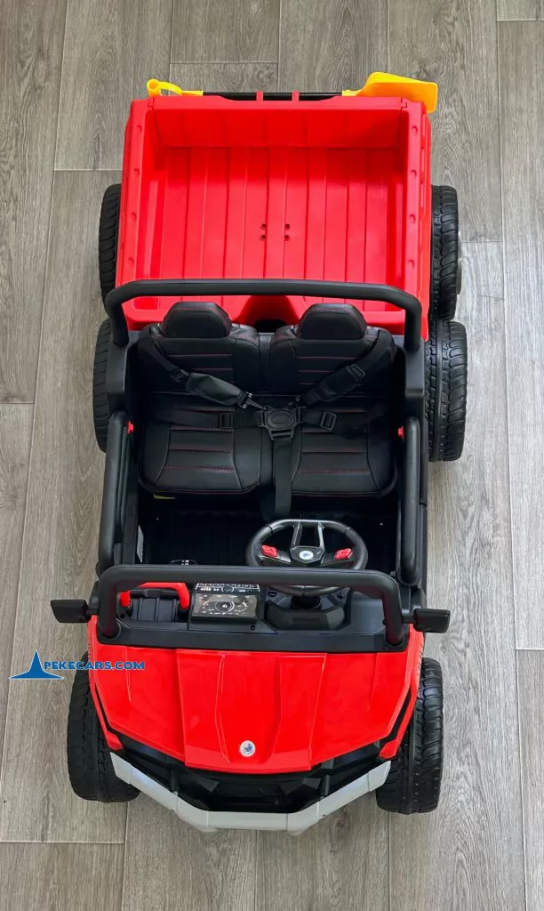 Todoterreno Pick-up Racing 24V 2.4G Rojo vista general