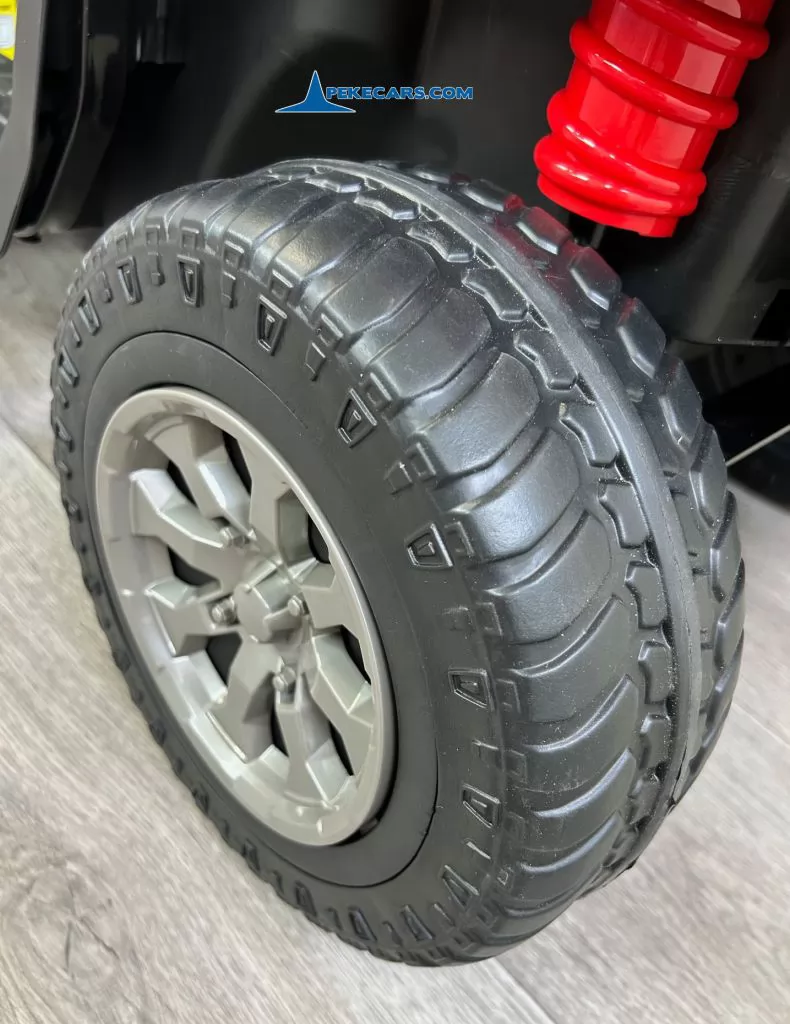 Todoterreno Pick-up Racing 24V 2.4G Rojo ruedas caucho