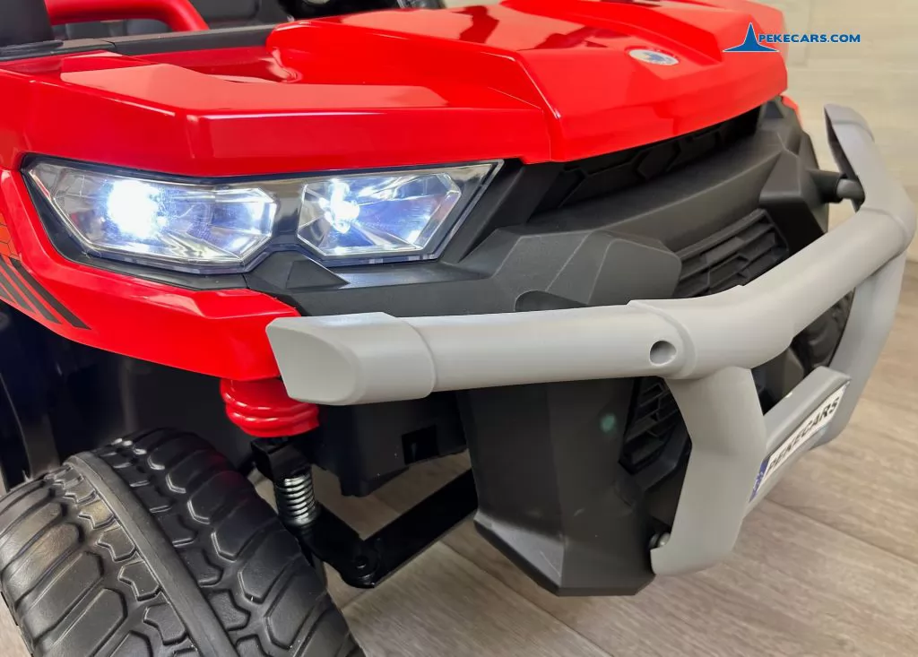 Todoterreno Pick-up Racing 24V 2.4G Rojo luces frontales