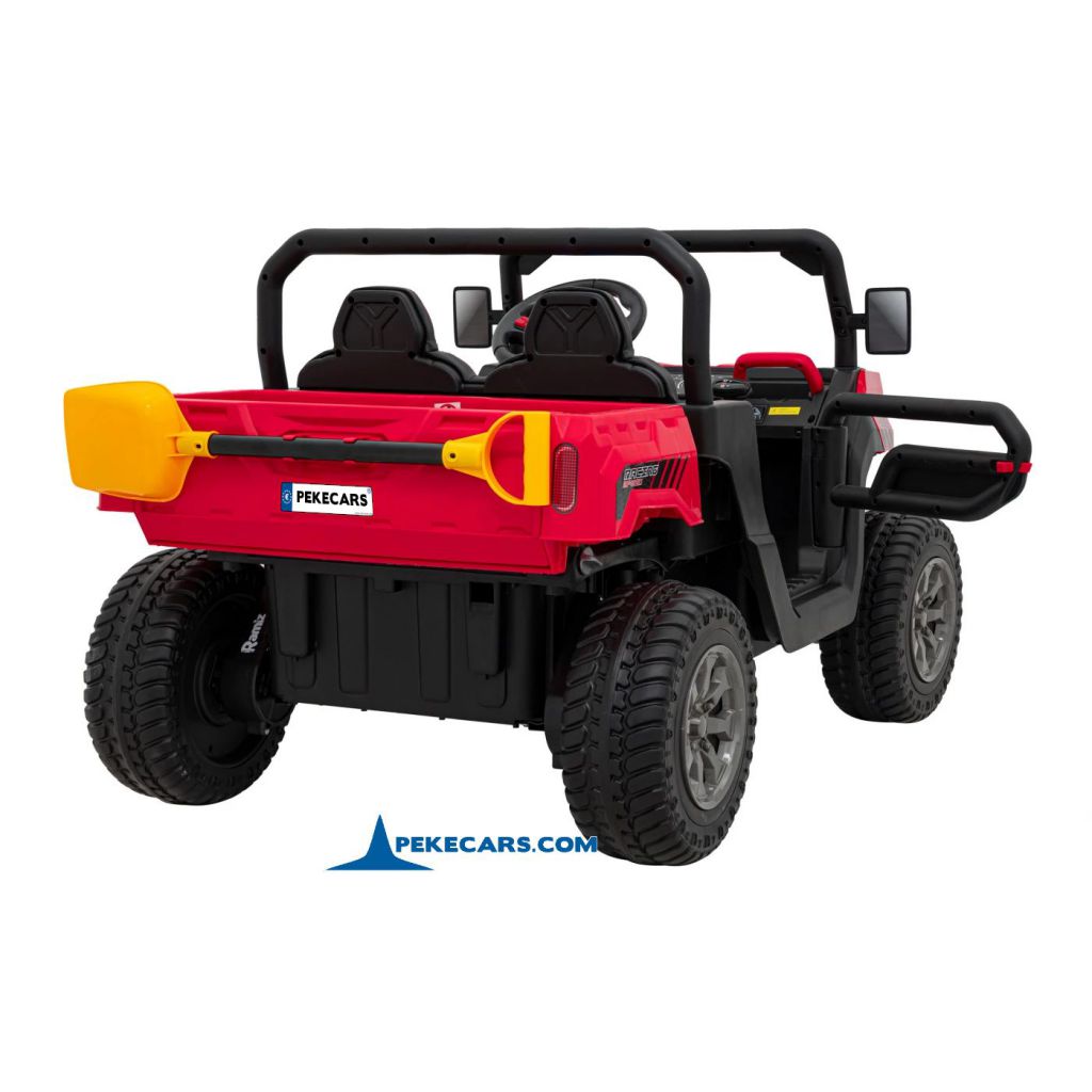 Todoterreno Pick-up Racing 24V 2.4G Rojo puerta