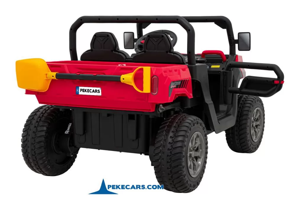 Todoterreno Pick-up Racing 24V 2.4G Rojo puerta