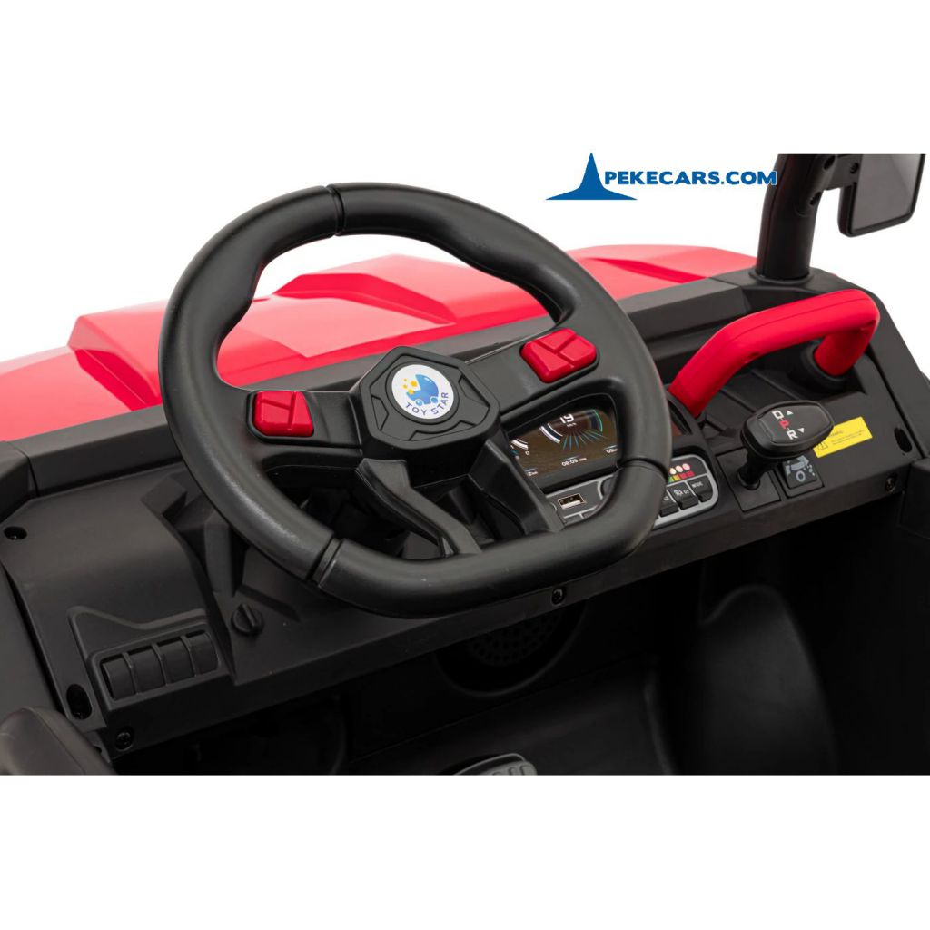 Todoterreno Pick-up Racing 24V 2.4G Rojo volante