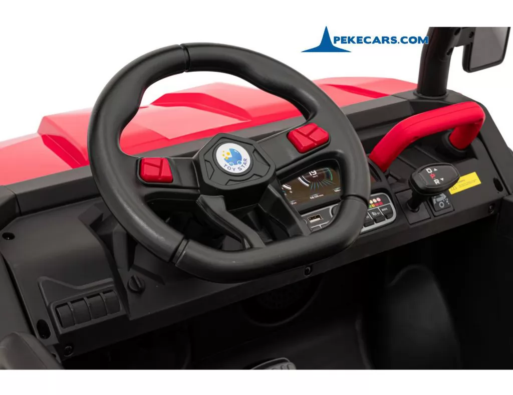 Todoterreno Pick-up Racing 24V 2.4G Rojo volante