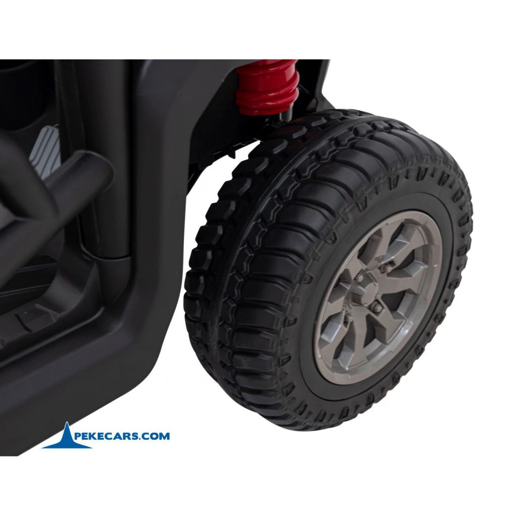 Todoterreno Pick-up Racing 24V 2.4G Verde rueda