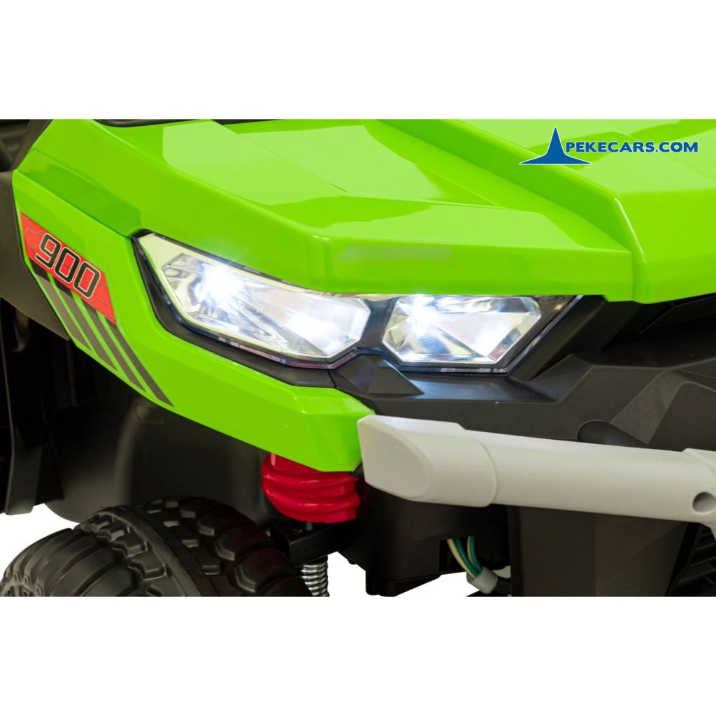 Todoterreno Pick-up Racing 24V 2.4G Verde faros