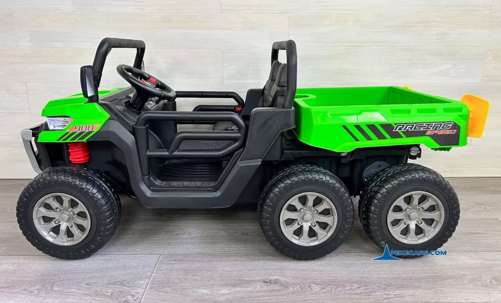 Todoterreno Pick-up Racing 24V 2.4G Verde lado derecho