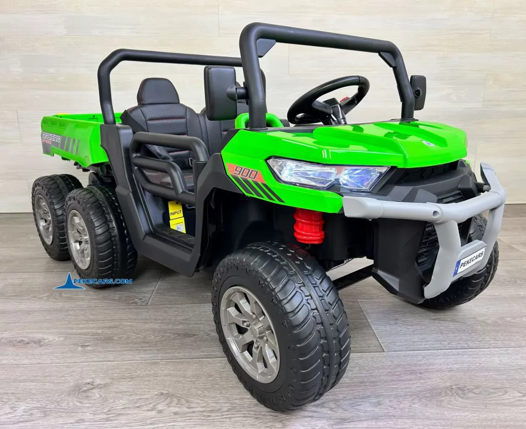 Todoterreno Pick-up Racing 24V 2.4G Verde electrico frontal izquierda