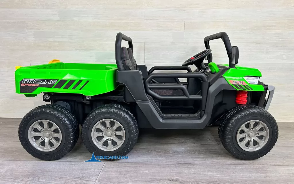 Todoterreno Pick-up Racing 24V 2.4G Verde lado izquierdo