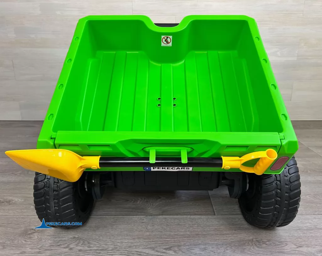 Todoterreno Pick-up Racing 24V 2.4G Verde remolque con pala