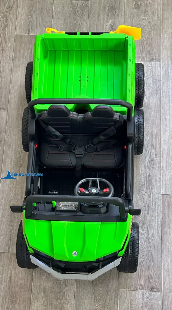 Todoterreno Pick-up Racing 24V 2.4G Verde vista detalle