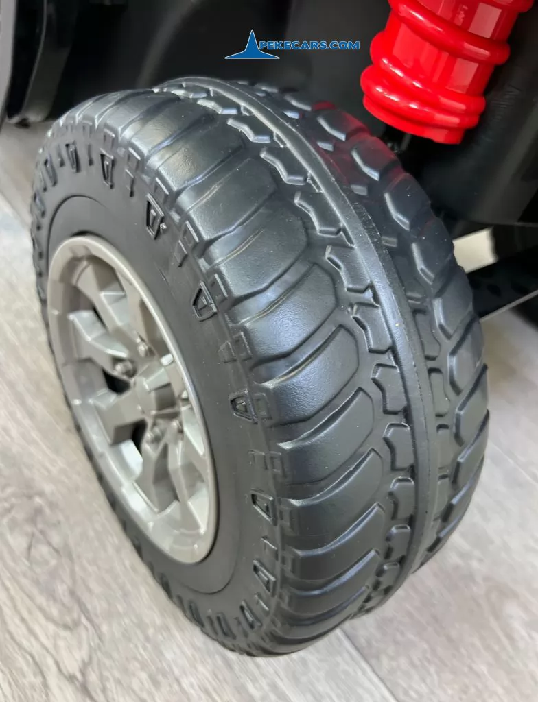 Todoterreno Pick-up Racing 24V 2.4G Verde ruedas de caucho