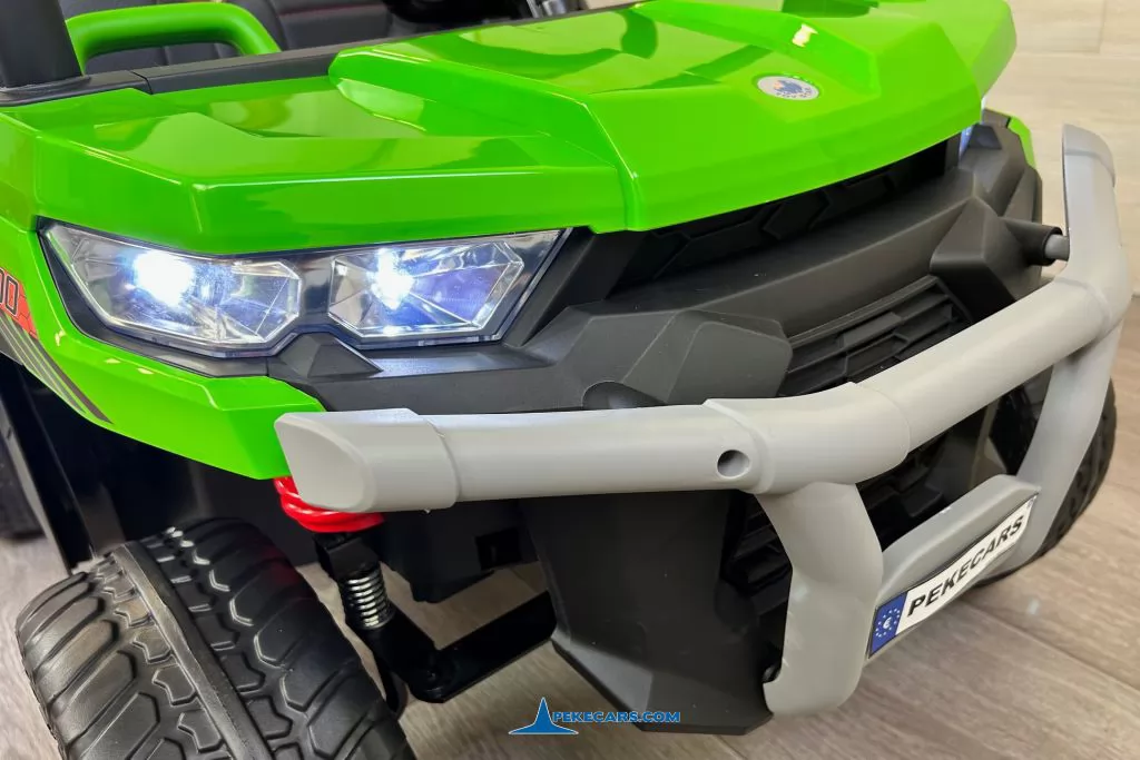 Todoterreno Pick-up Racing 24V 2.4G Verde luces frontales