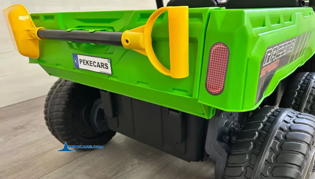 Todoterreno Pick-up Racing 24V 2.4G Verde luces traseras