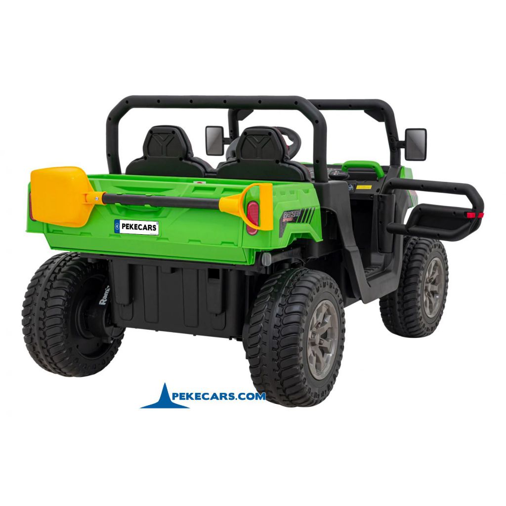 Todoterreno Pick-up Racing 24V 2.4G Verde puerta
