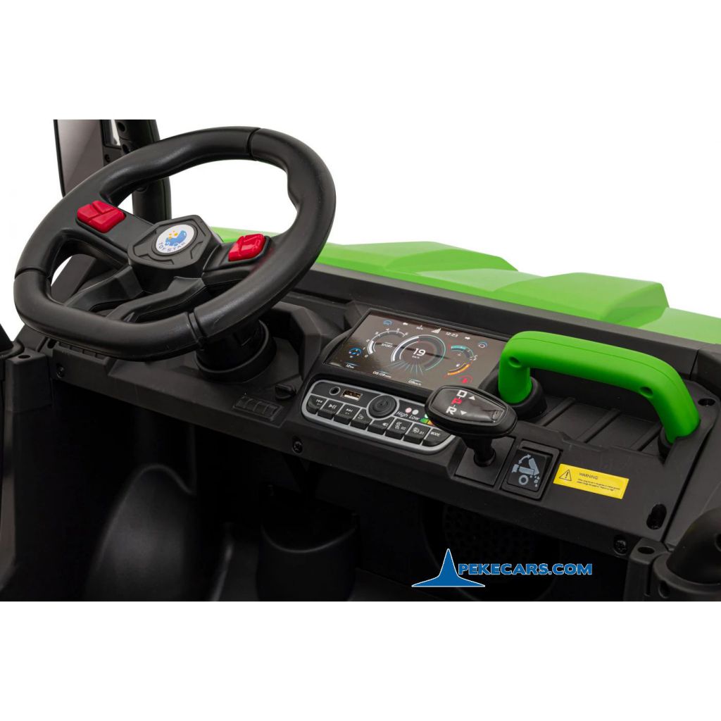 Todoterreno Pick-up Racing 24V 2.4G Verde volante