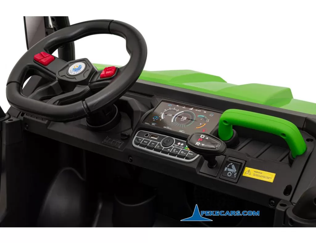 Todoterreno Pick-up Racing 24V 2.4G Verde volante