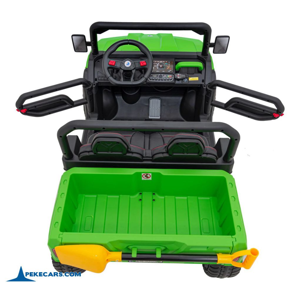 Todoterreno Pick-up Racing 24V 2.4G Verde puertas