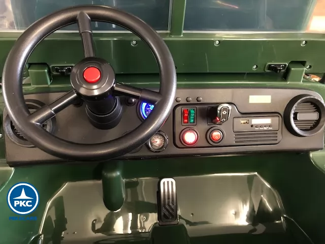 Jeep eléctrico para niños Willys Army volante