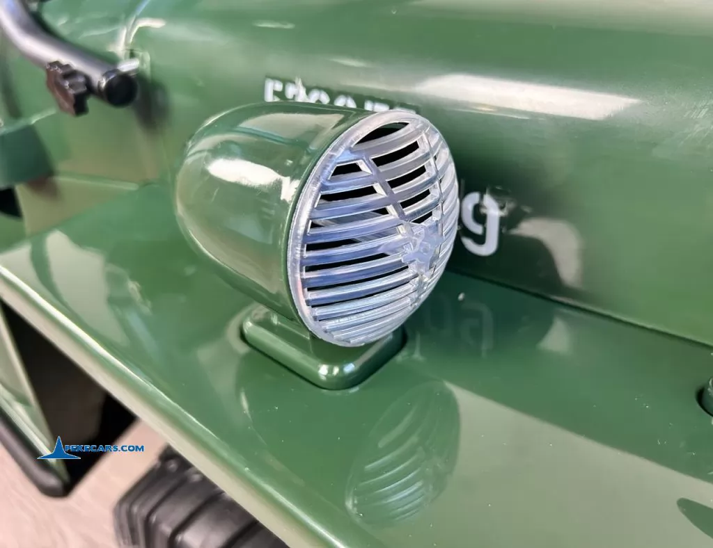 Willys Army jeep 1942 coche para niños faro delantero