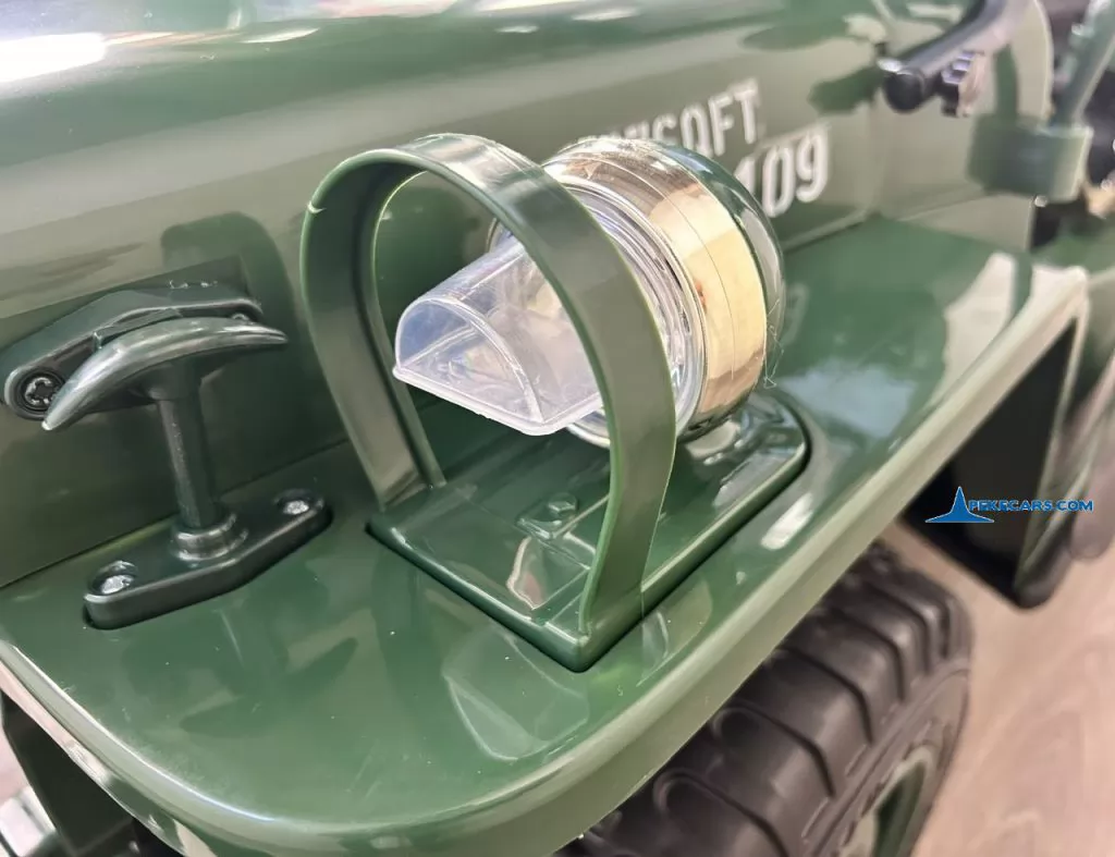 Willys Army jeep 1942 coche para niños faro delante