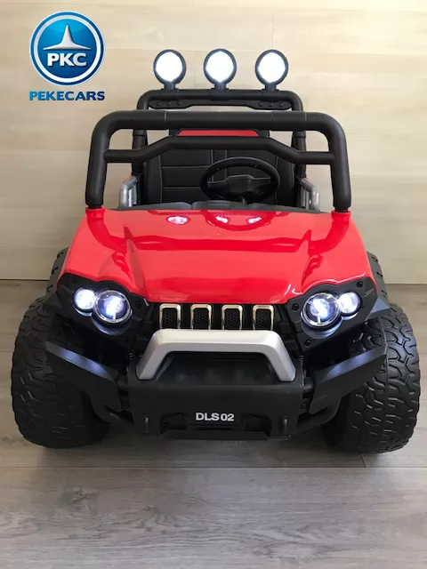 todoterreno buggy guepard rojo frontal