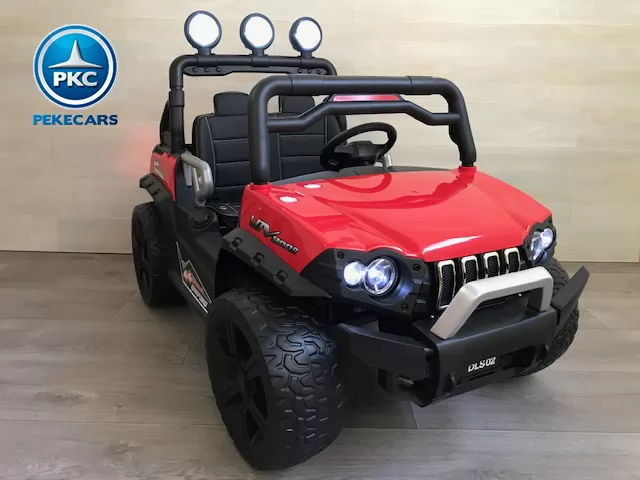 todoterreno buggy guepard rojo 3/4 derecha