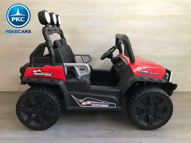 todoterreno buggy guepard rojo lateral derecha