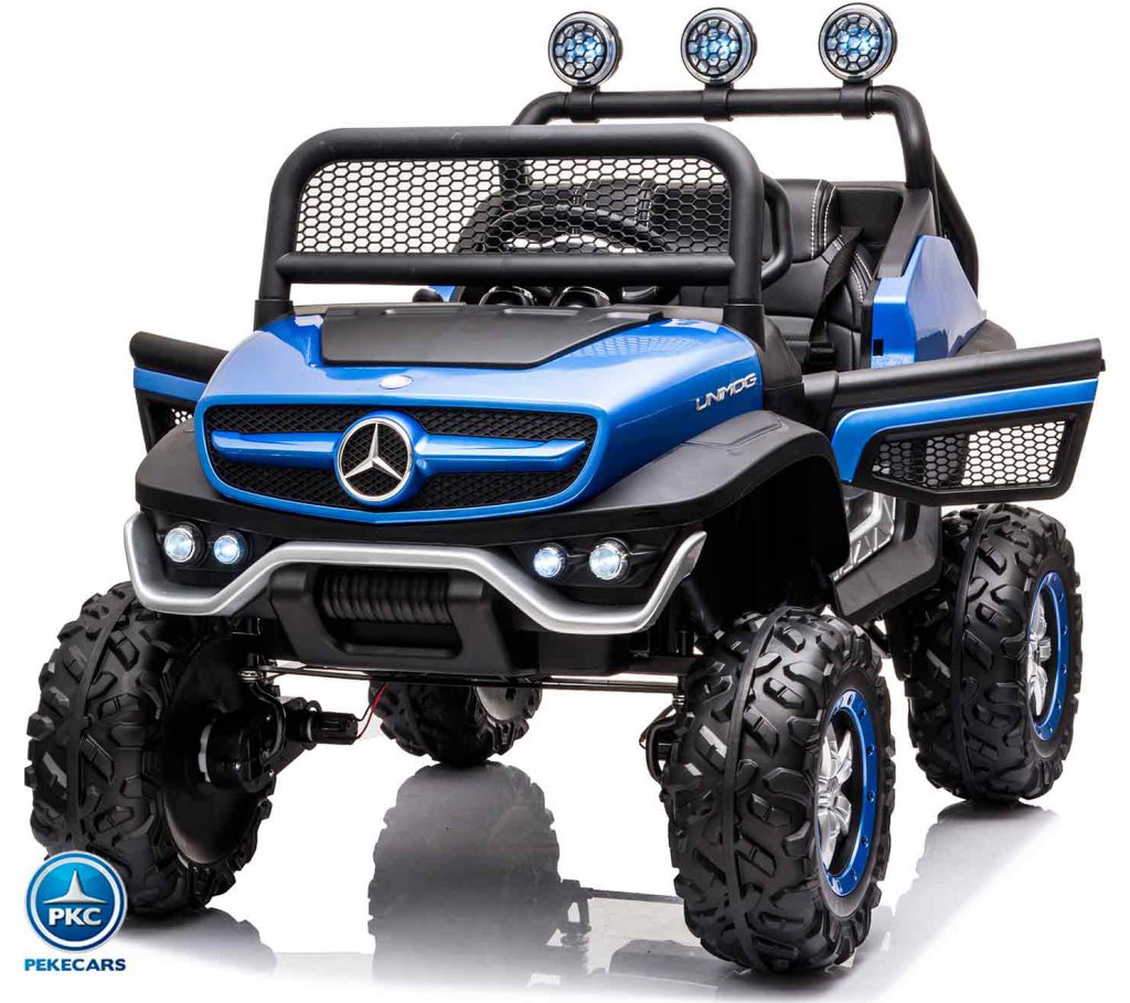 Mercedes Unimog JL19 vista de frente lateral