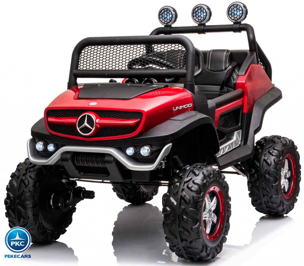 Mercedes Unimog JL199 rojo