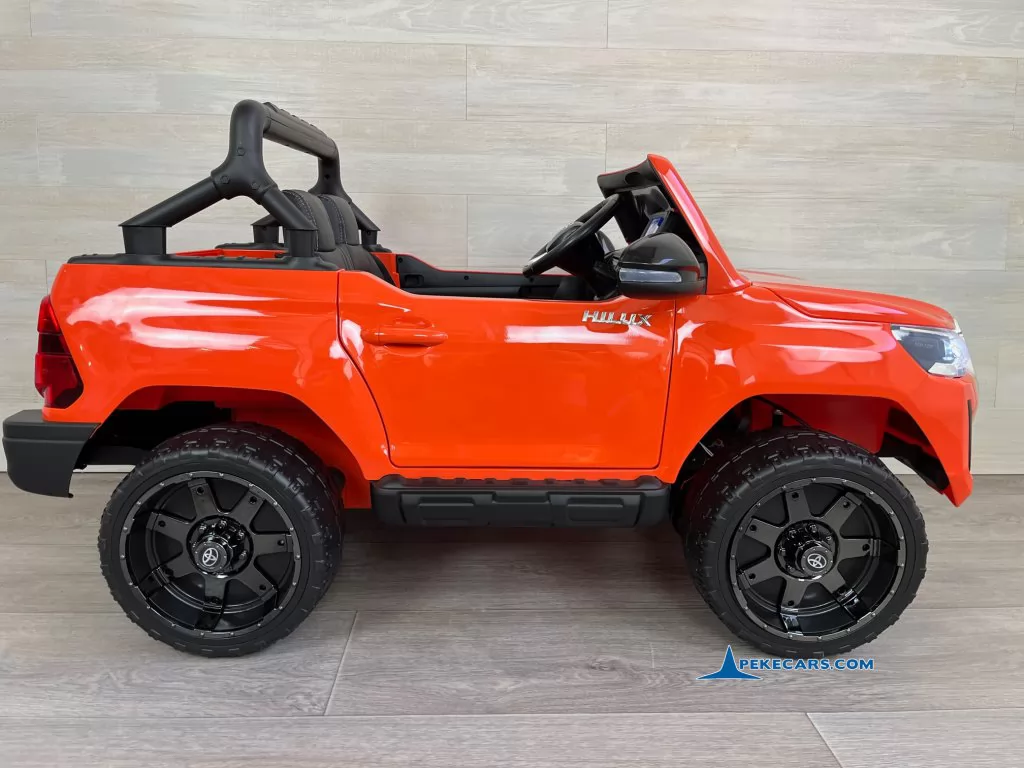toyota hilux mp4 naranja metalizado coches teledirigidos