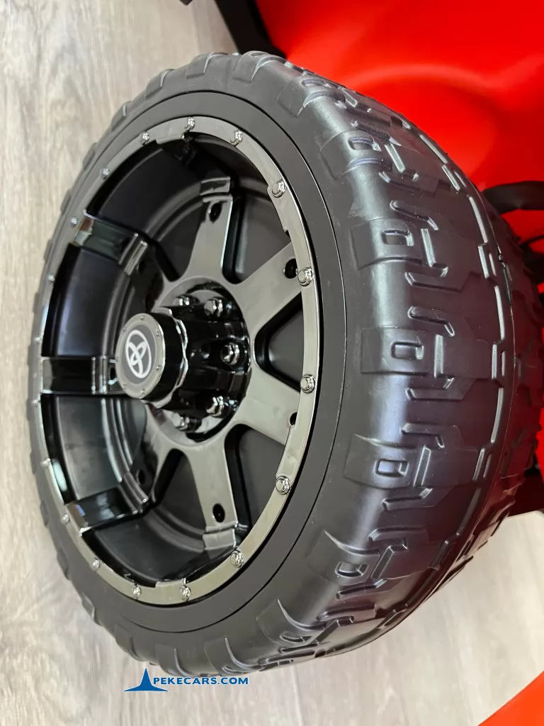 toyota hilux mp4 naranja metalizado coches para niños