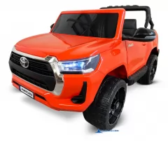 Toyota Hilux 12v 2.4G Naranja Metalizado con Pantalla Tactil MP4