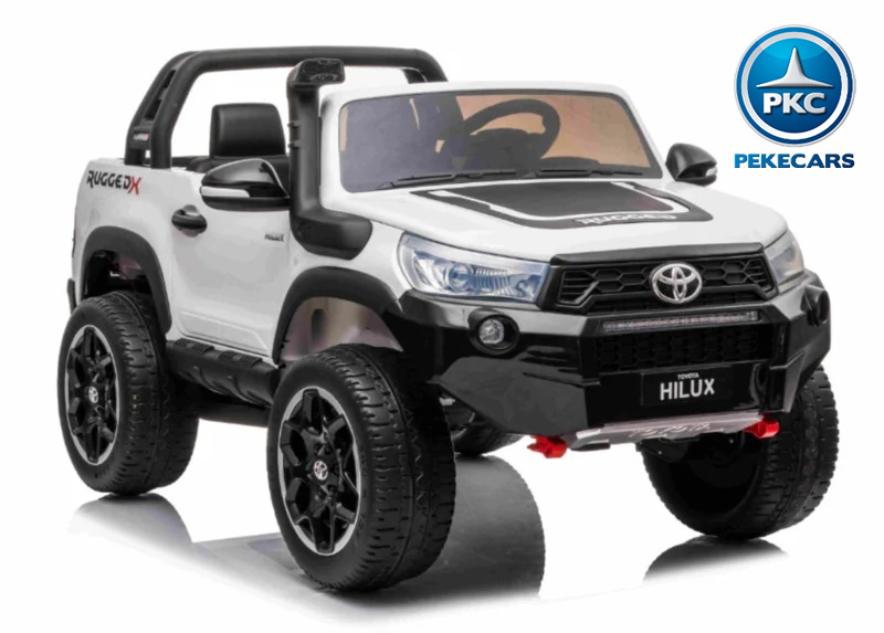 Toyota Hi-lux 12v 2,4Ghz blanco vista 3/4
