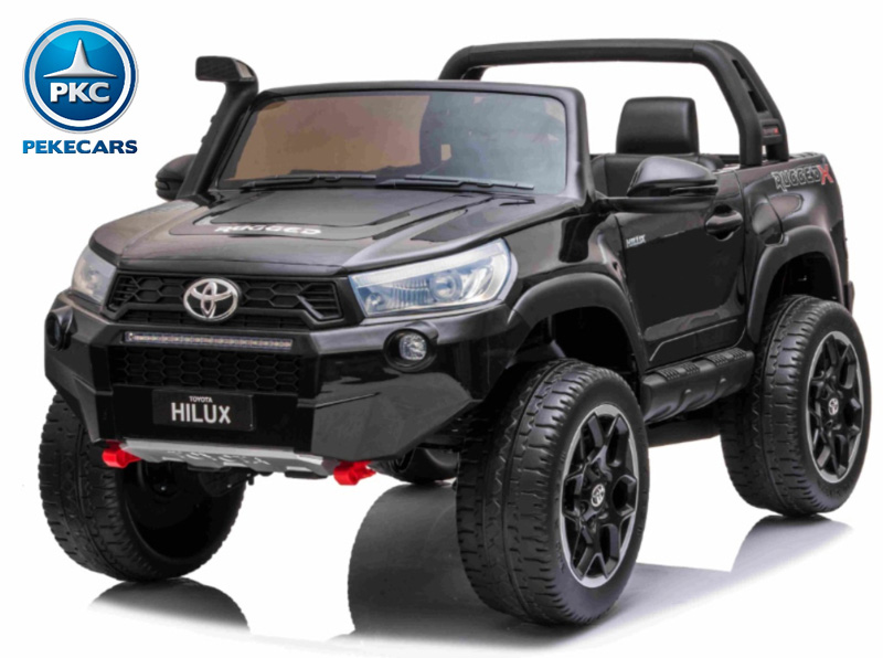 Toyota Hi-lux 12v 2,4Ghz negro vista principal