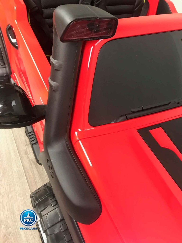 Toyota Hi-lux 12v 2,4Ghz rojo vista parabrisas
