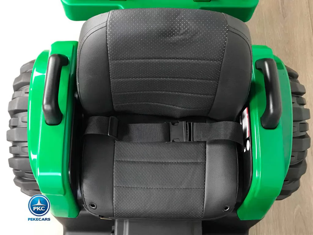 Tractor electrico Peketrac 6100 Verde vista asiento