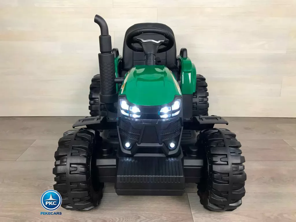 Tractor electrico Peketrac 6100 Verde vista de frente