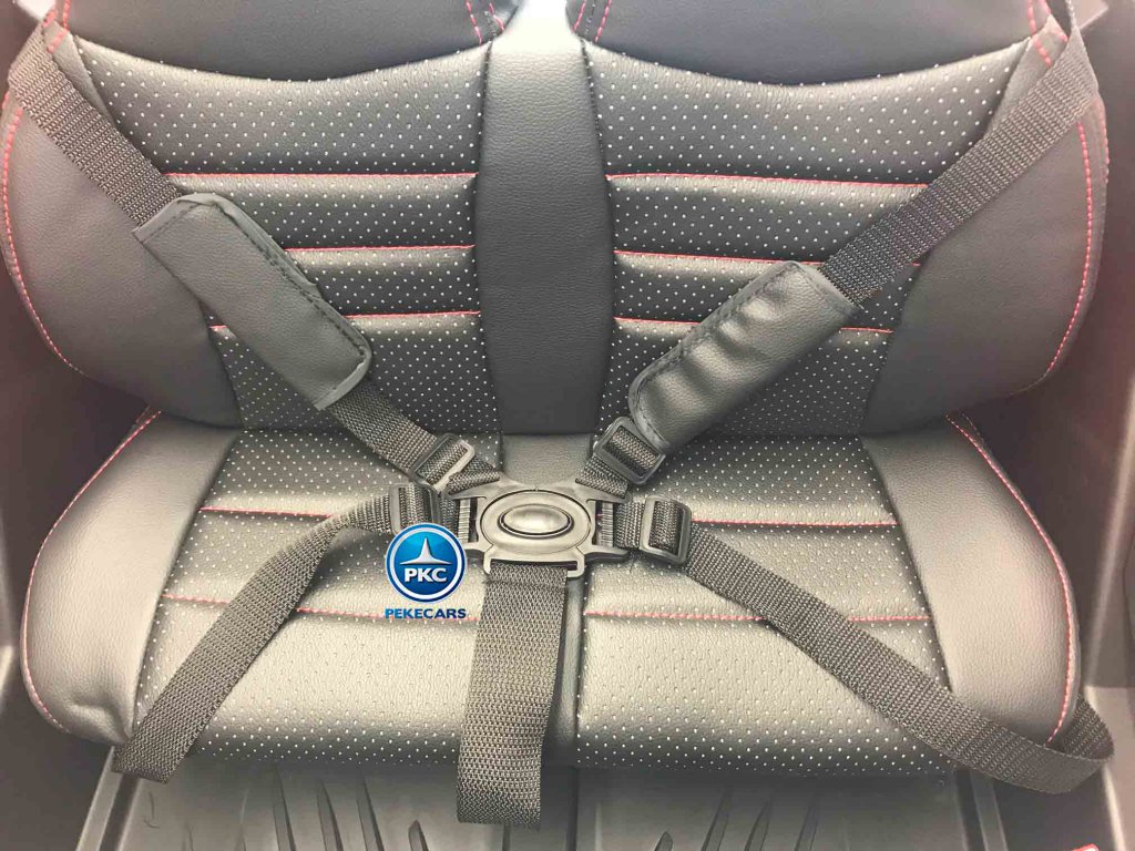 Coche electrico para niños Buggy UTV Negro asientos