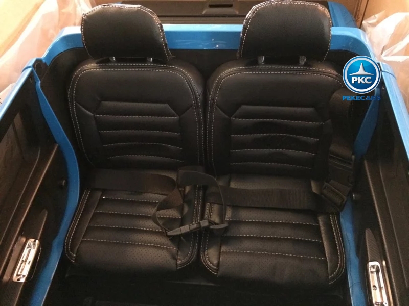 Coche electrico para niños Volkswagen Amarok Azul Metalizado