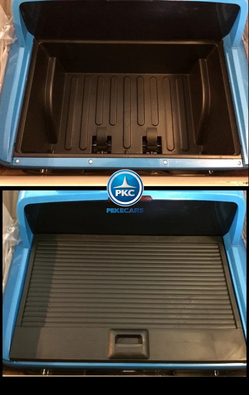 Coche electrico para niños Volkswagen Amarok Azul Metalizado