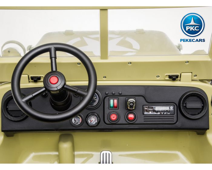 Willys Army jeep 1942 volante y display