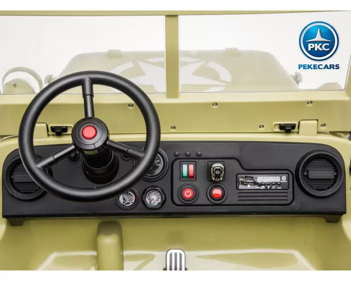 Willys Army jeep 1942 volante y display