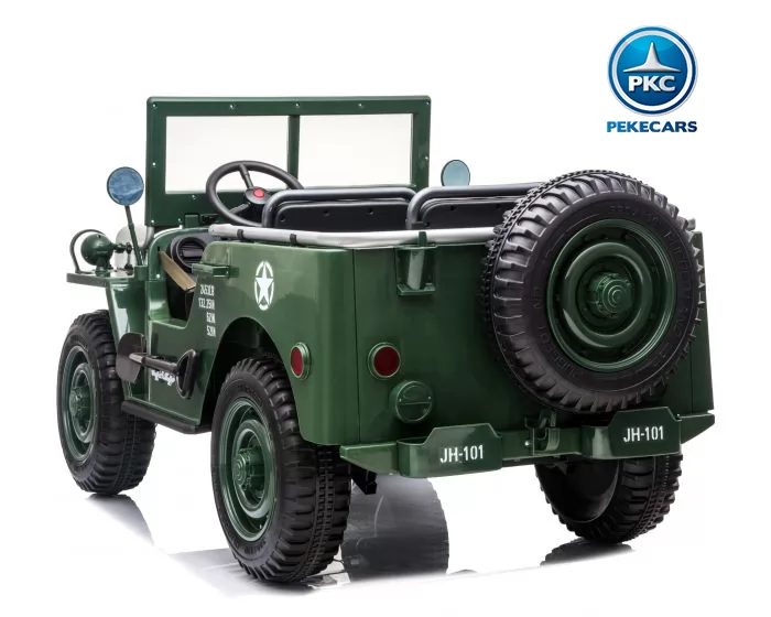 Willys Army jeep 1942 vista trasera 3/4
