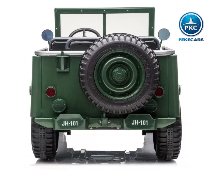 Willys Army jeep 1942 vista trasera