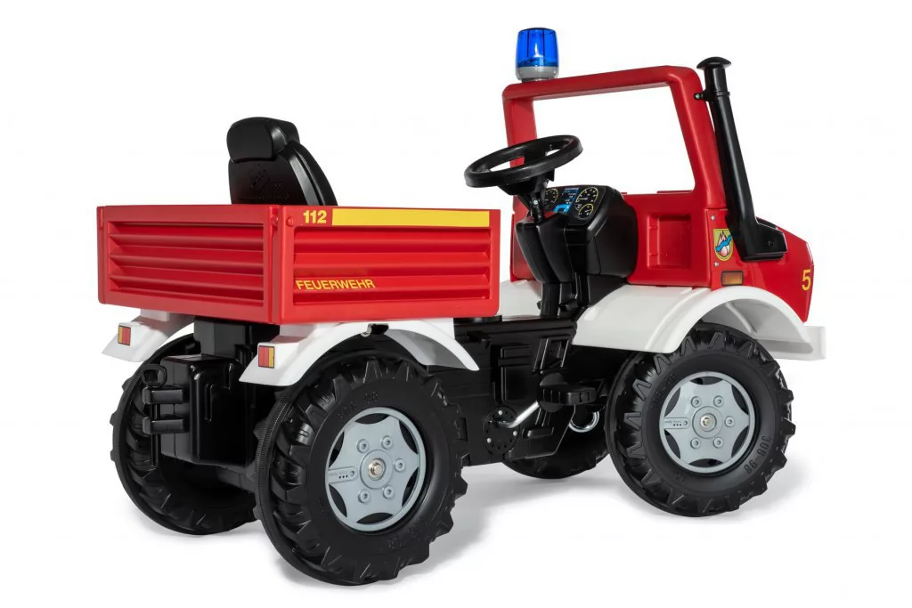 Camion De Bomberos Mercedes - vista trasera