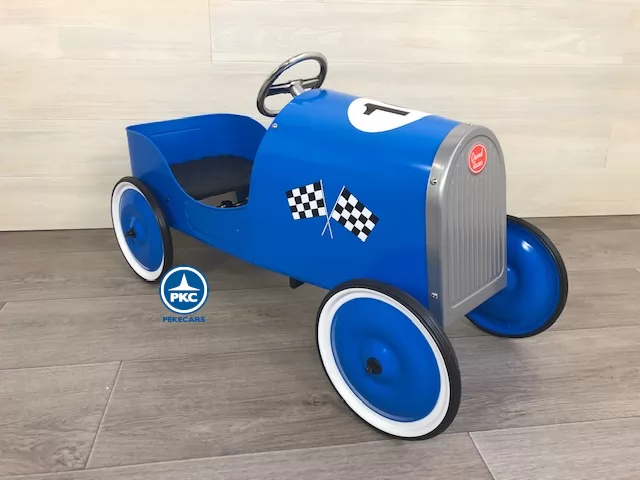 Coche de metal Grand Racer Azul para niños