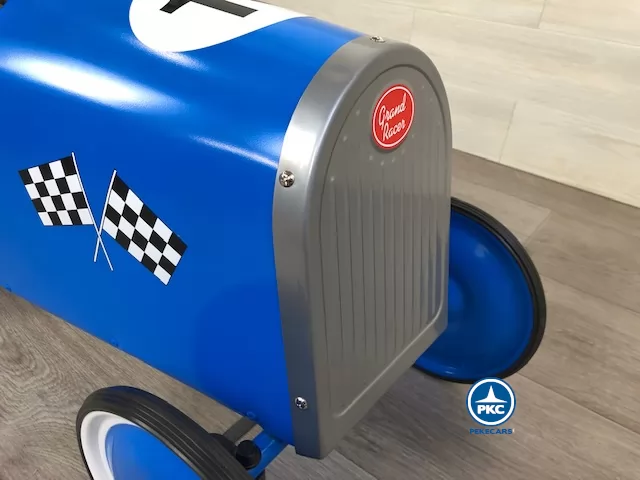 Coche de metal Grand Racer Azul parte delantera