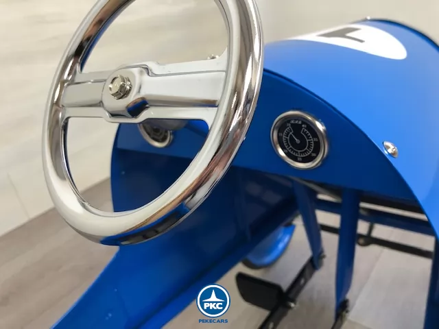 Coche de metal Grand Racer Azul salpicadero