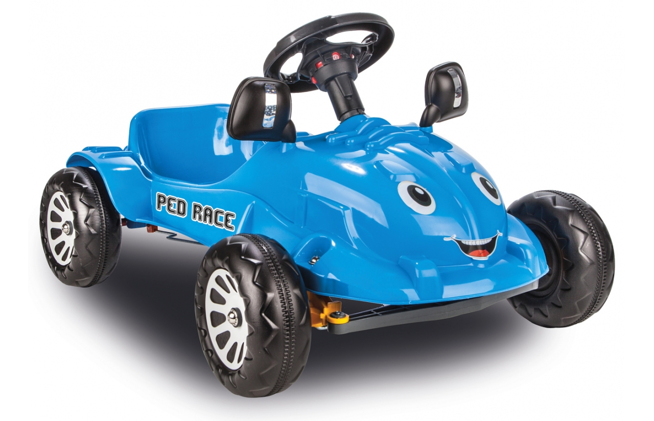 Coche de pedales Ped Race Azul