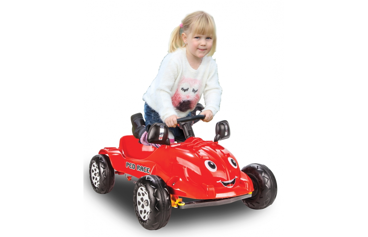 Coche de pedales Ped Race Rojo